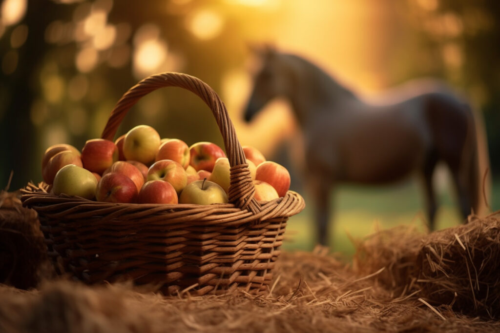 Dürfen Pferde Äpfel fressen? Ja, aber in Maßen!