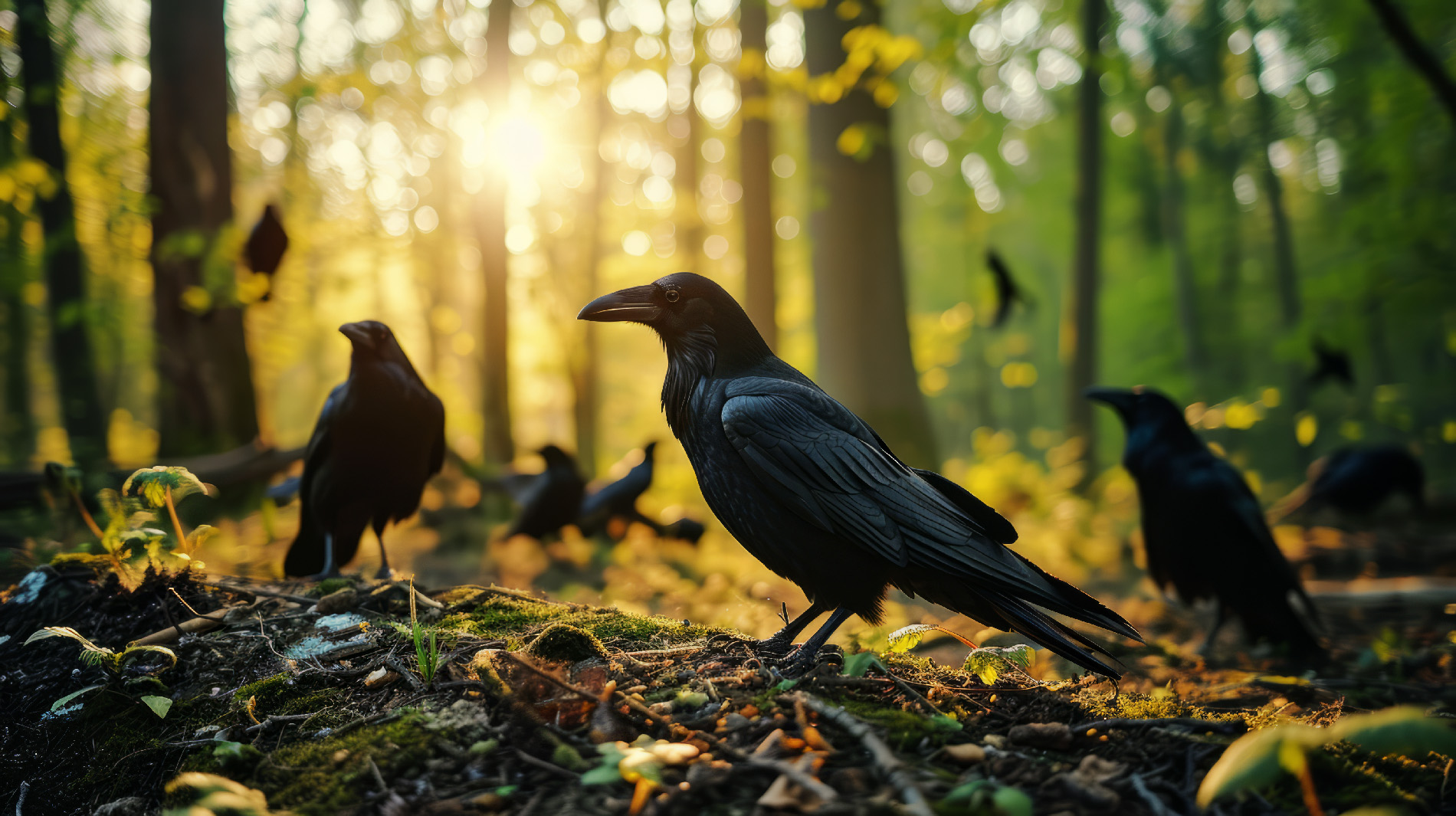 Schwarze Vögel sind nicht alle gleich – um welche Vogelart es sich handelt, erklären wir hier (Foto: Mid).