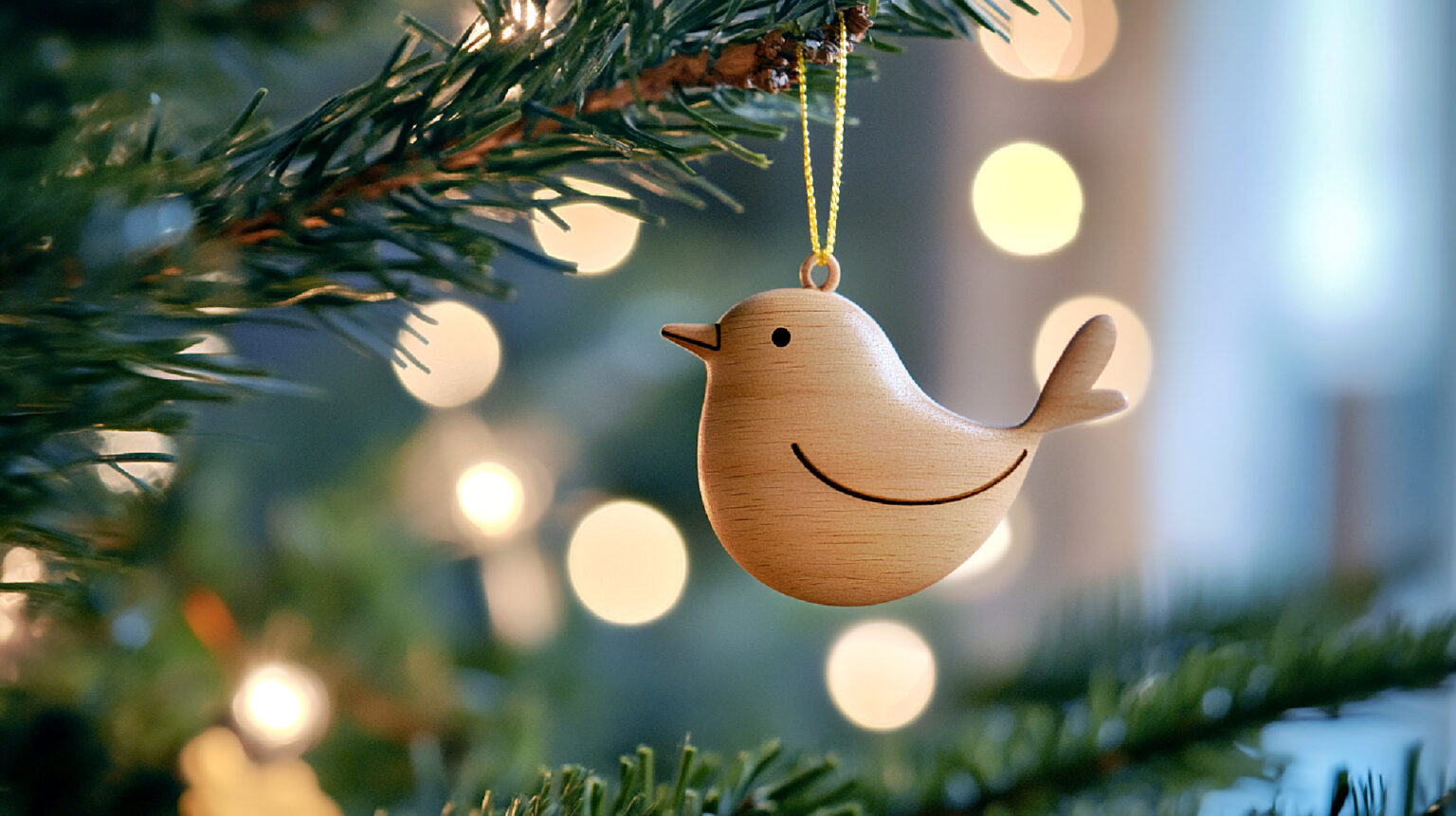 Was bedeutet ein Vogel im Weihnachtsbaum?